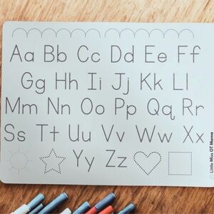 Washable Alphabet Activity Mat
